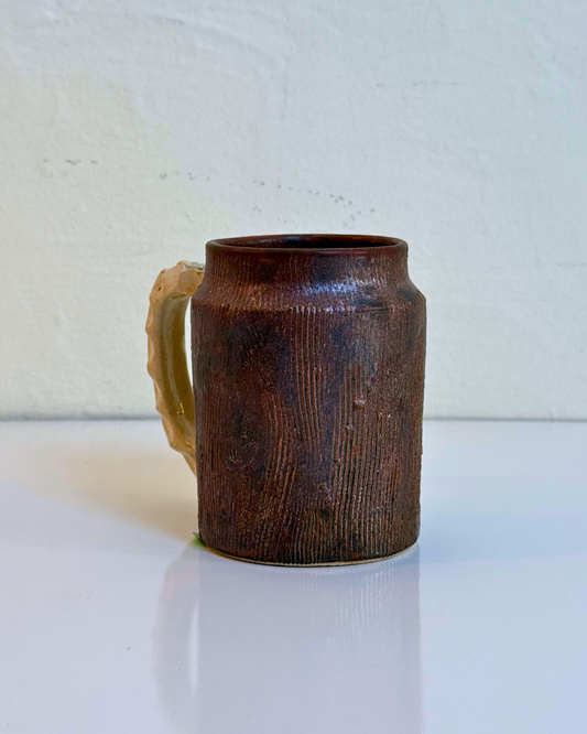 Wood and Bone Mug MEDIUM