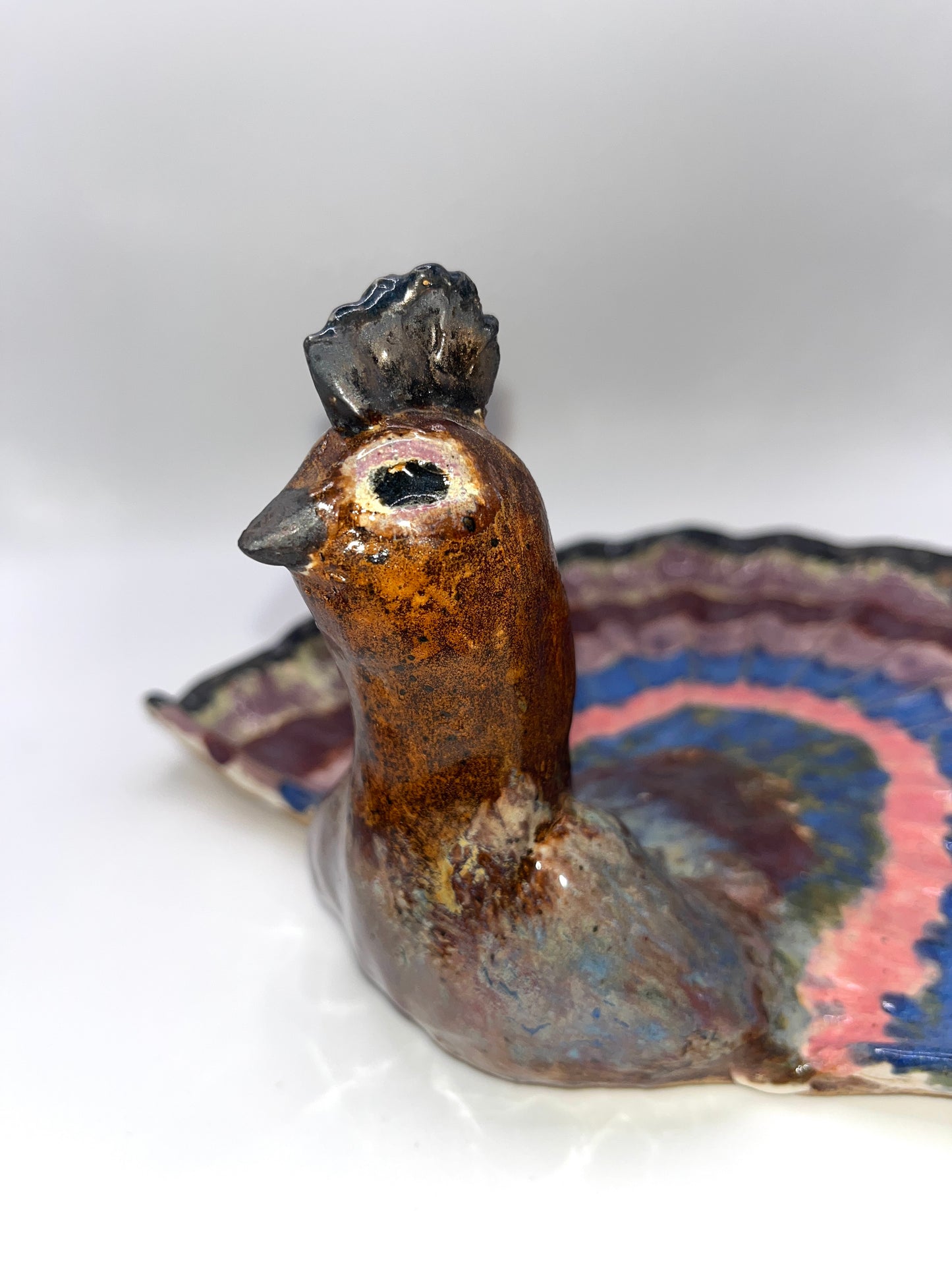 Peacock Platter - Lorena Montero