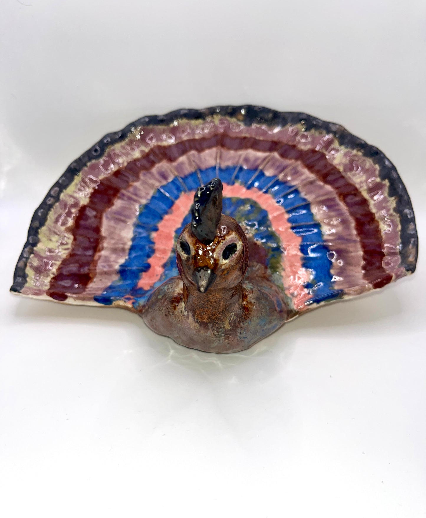 Peacock Platter - Lorena Montero