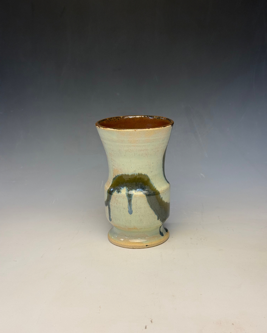 Ouroboros & Pomegranate Vase | Handmade Ceramic Vase