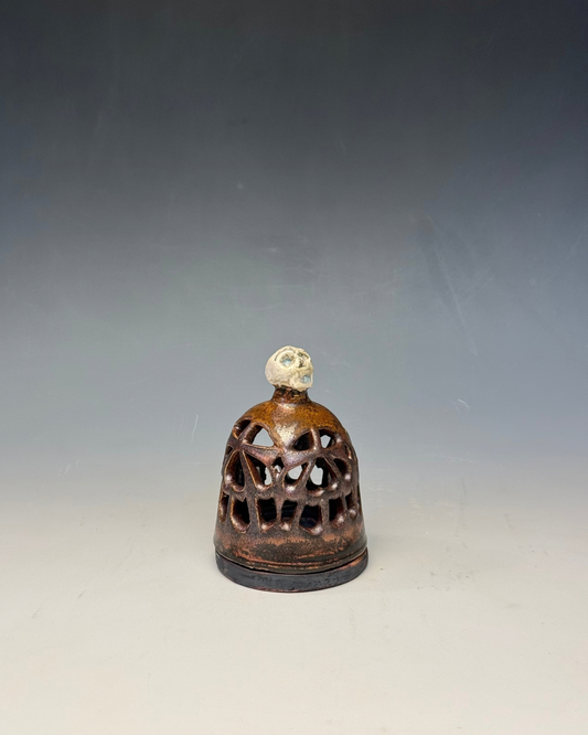 Skull Censer | Handmade Ceramic Incense Cone Burner