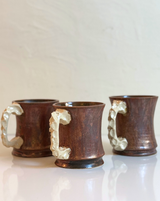 XL Wood and Bone Stein (design II)
