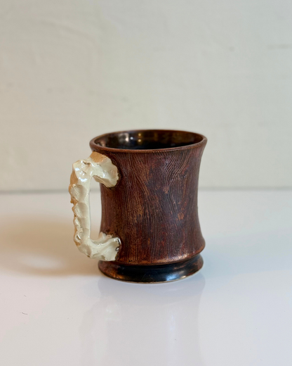 XL Wood and Bone Stein (design II)