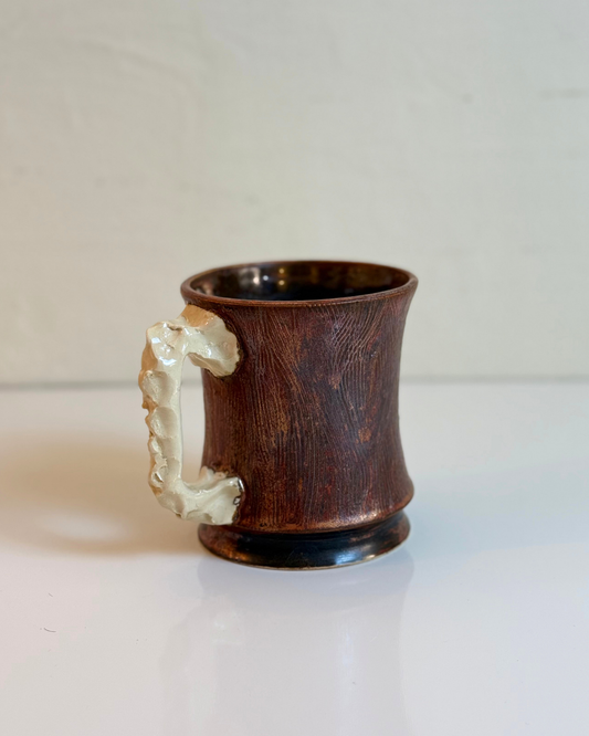 XL Wood and Bone Stein (design II)