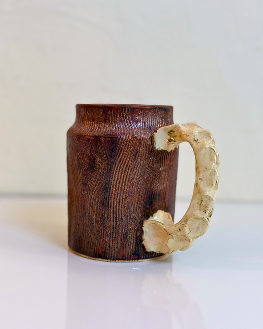 Wood and Bone Mug MEDIUM