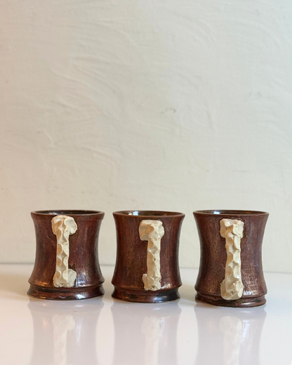 XL Wood and Bone Stein (design II)
