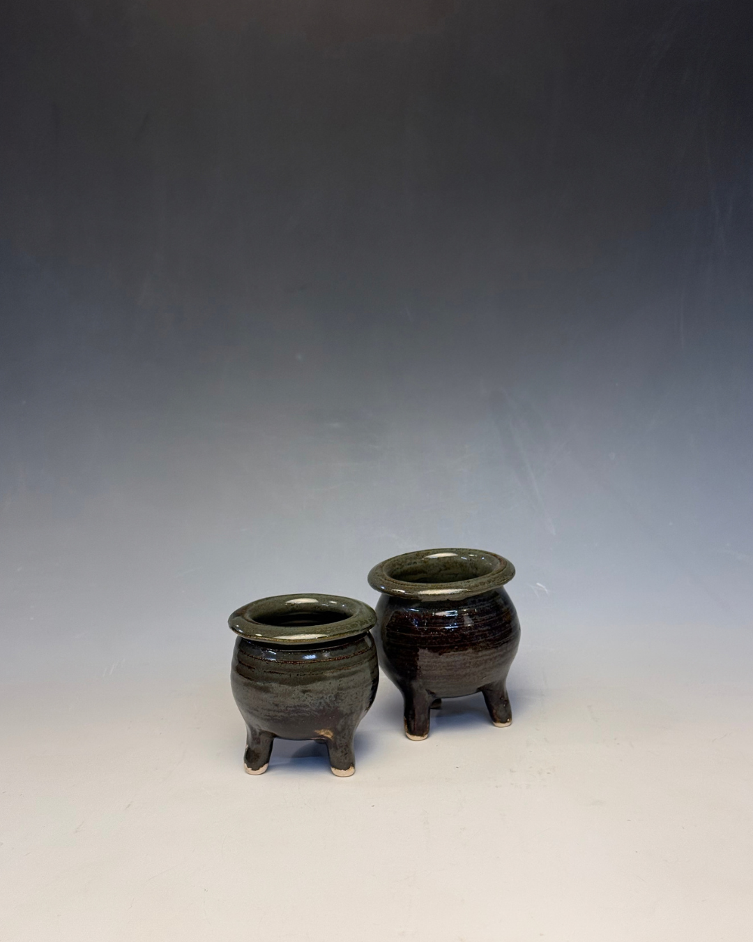 Mini Ceramic Cauldron | Handmade Tiny Cauldron