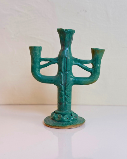 Green Man Candelabra 001