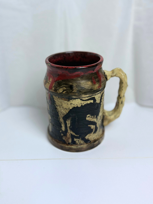 Krampus Stein - Krampus Among Evergreens