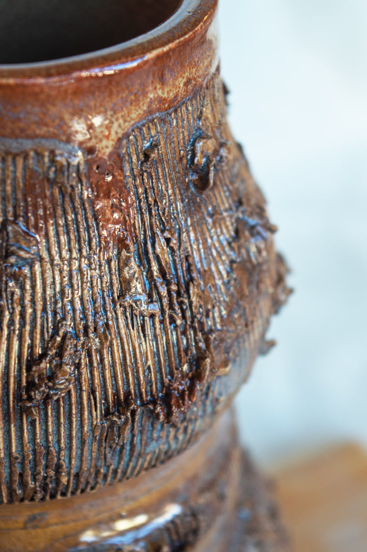 Large Bubble Vase with Texture
