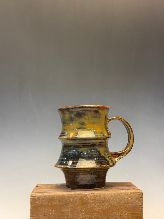 8 oz. Caramel Vertebrae Mug