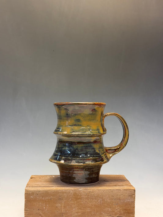 8 oz. Caramel Vertebrae Mug