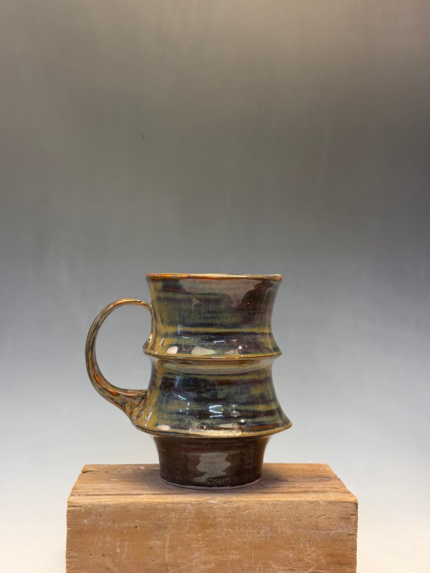 8 oz. Caramel Vertebrae Mug