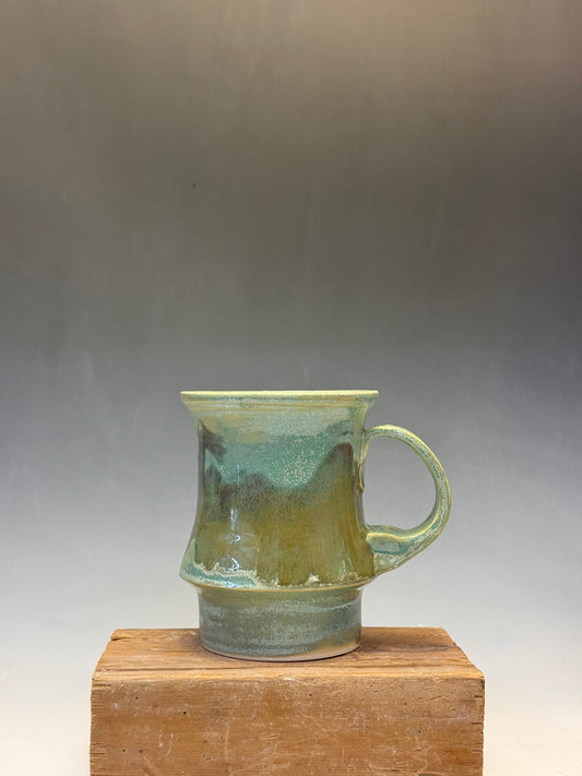 6 oz. Aventurine Landscape Vertebrae Mug