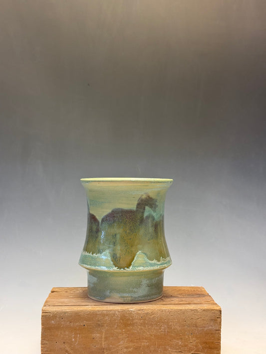 6 oz. Aventurine Landscape Vertebrae Mug