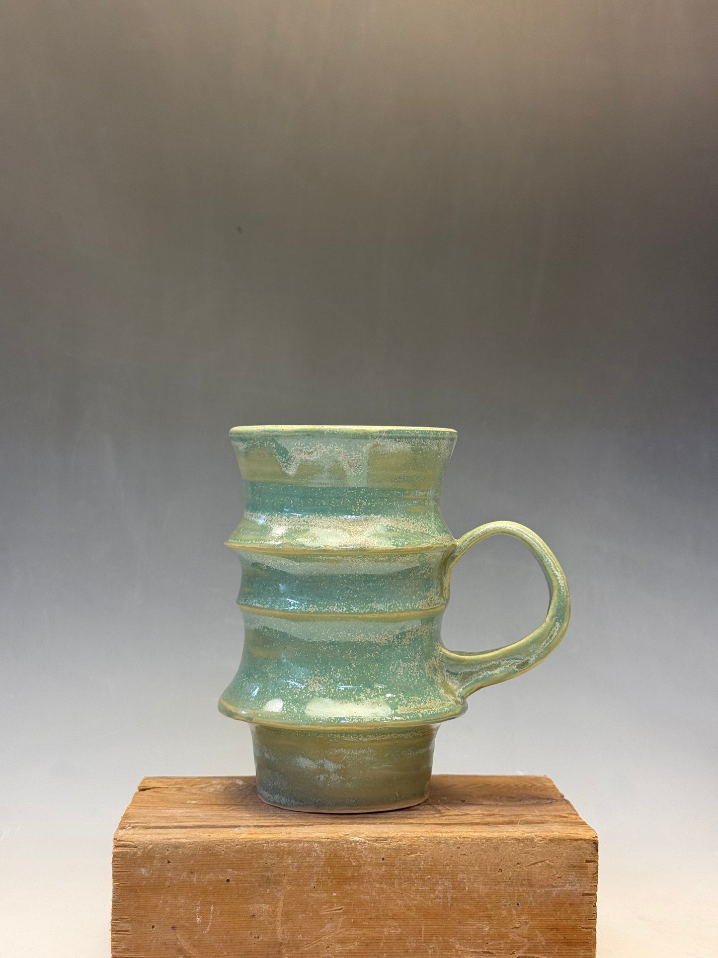 8 oz. Aventurine Vertebrae Mug