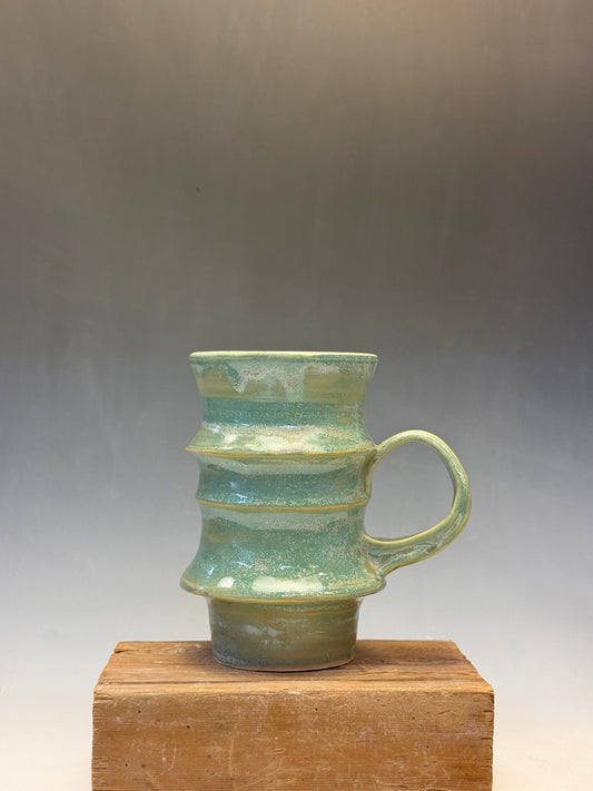 8 oz. Aventurine Vertebrae Mug