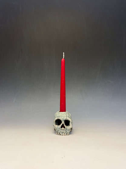 Skull Candle Holder | Taper Candle Holder