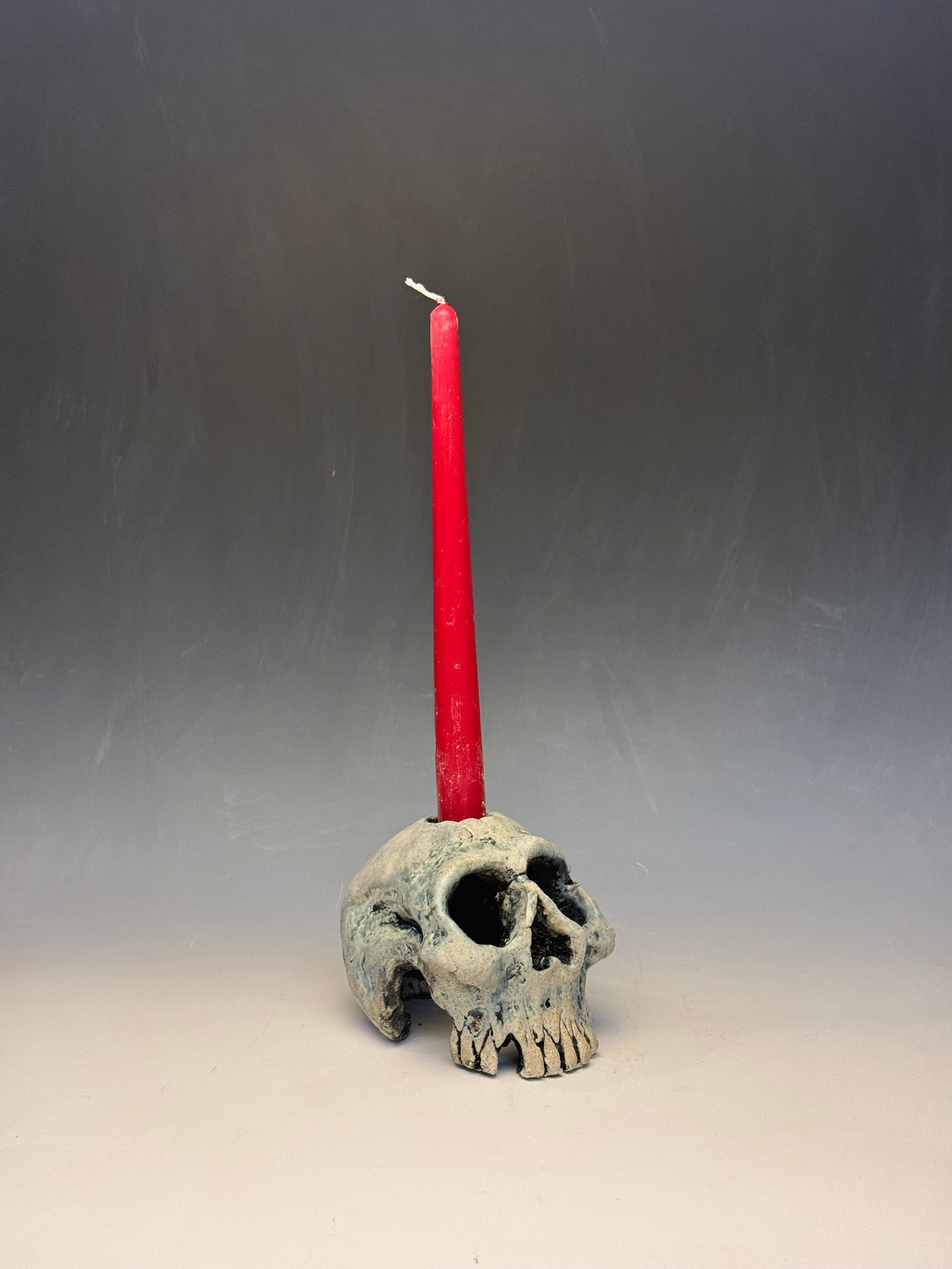 Skull Candle Holder | Taper Candle Holder