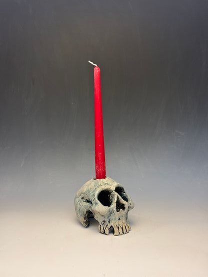 Skull Candle Holder | Taper Candle Holder