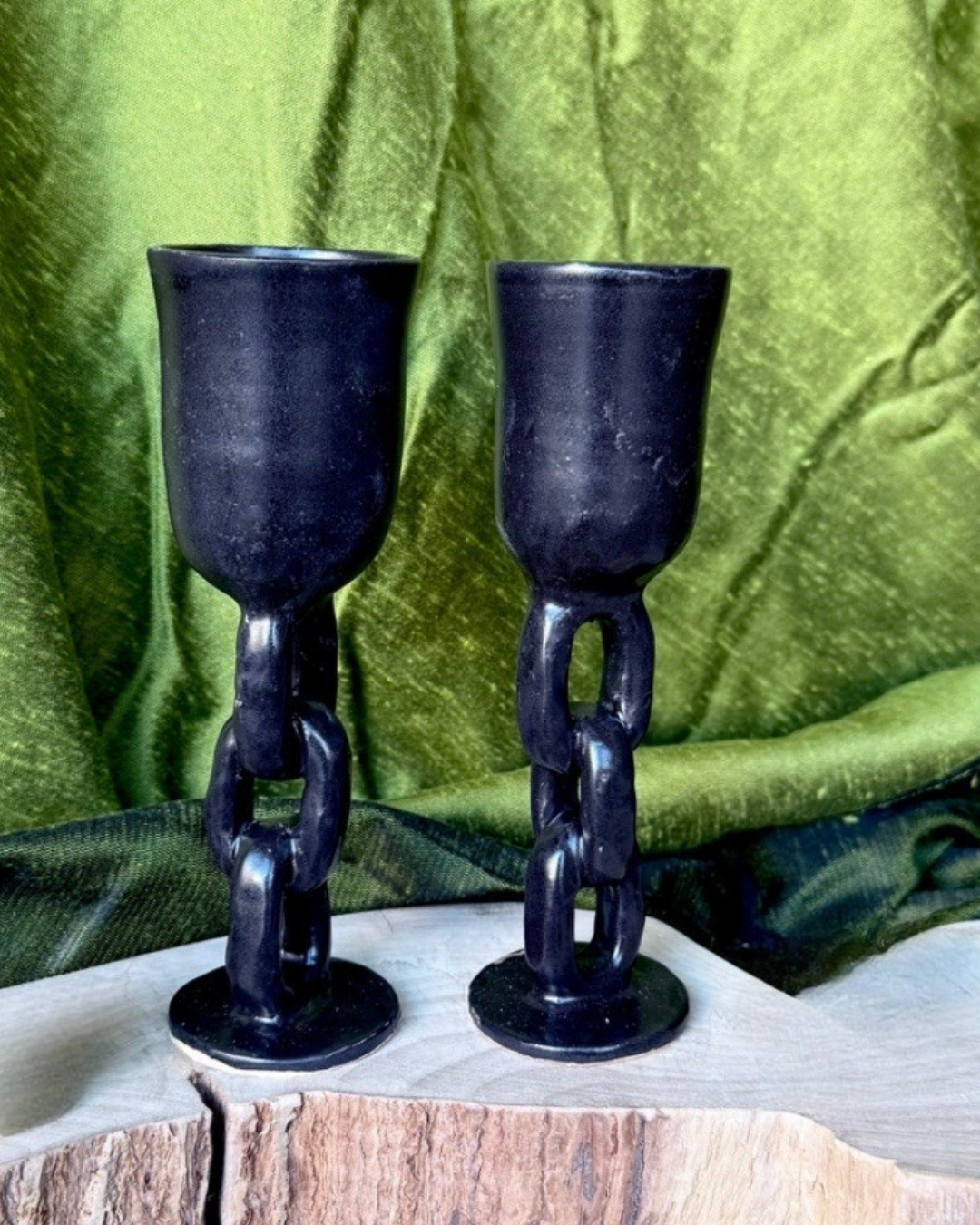 Chain Goblet - Orb Weaver Ceramics