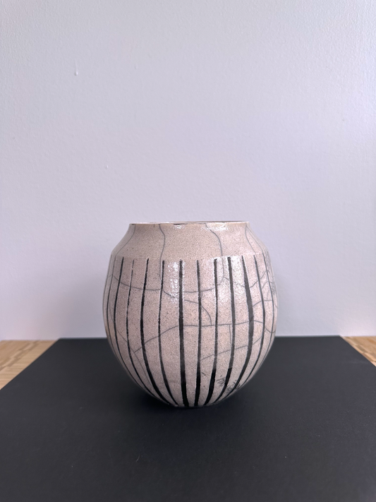 Raku Vase - Ceramic archives