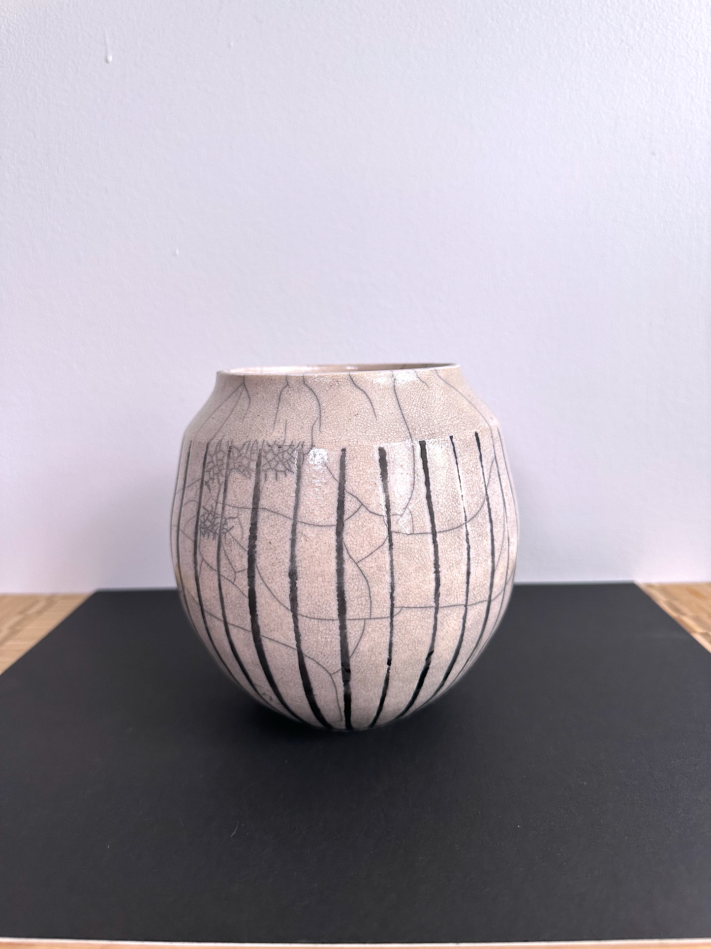 Raku Vase - Ceramic archives